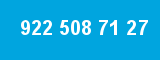 922 508 71 27 922 508 71 27
